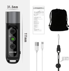 IPX5 Electronic Whistle 125dB Sound, 1000mAh Battery – Ideal for Coaches & Teach