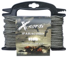PARACORD 850 100FT ON QUICK DEPLOY SPOOL TANGLE FREE