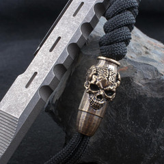 Paracord Beads with Hole, Suitable for Survival Knife Lanyard, Keychains, Zipper
