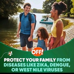 OFF! Deep Woods Insect Repellent 2x 6oz Cans VALUE PACK Spray DEET, Zika, W Nile