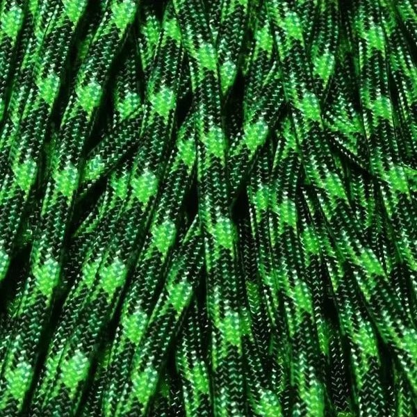 550 Paracord Green Blend Made in the USA Nylon/Nylon