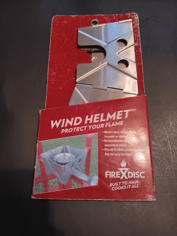 Stainless Steel Fire Disc Wind Helmet (Protect Your Flame)