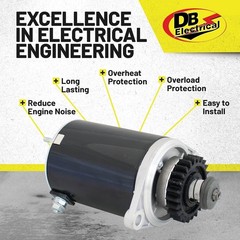 Starter Compatible with/Replacement for Onan KV Engines 191-1798, 191-2312, 1…