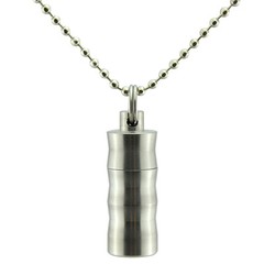 Titanium Watterproof Container Seal Case Capsule Pendant Perfume Bottle EDC