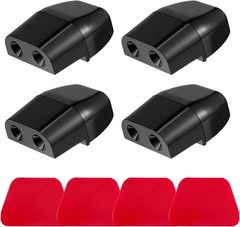 4 PCS Deer Whistles for Car, Deer Warning Whistle Wind Activated Safety Alert wi