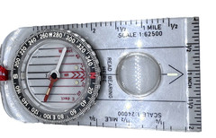 Vintage SILVA Type 3 Liquid Compass Made in Sweden Good Working Shape