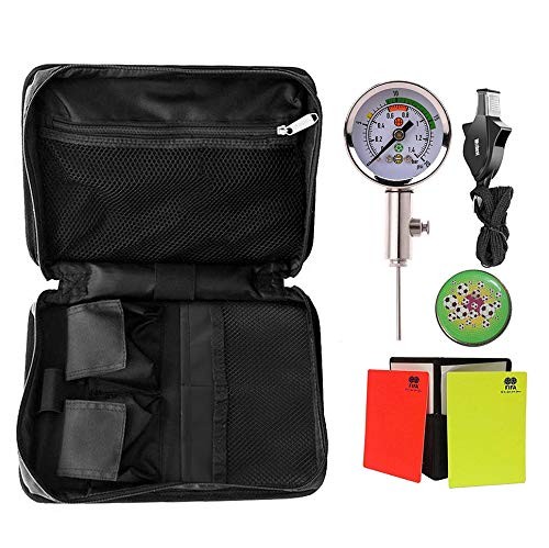 Wrzbest Professional Soccer Referee Accessory Bag Kit Football Soccer Coach R…