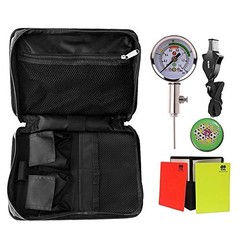 Wrzbest Professional Soccer Referee Accessory Bag Kit Football Soccer Coach R…