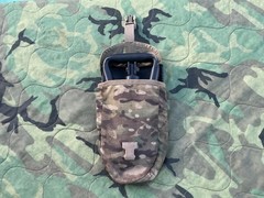 2007 Army Military Surplus Entrenching E Tool Shovel & Multicam Pouch Carrier GI