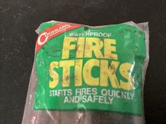 Package of Coghlan’s Fire Sticks Old New Stock