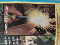 Mag Flint Firestarter Stag Handle Fire Starter