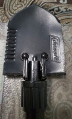 Coleman Camp Backpack Shovel Pick Saw Coleman Foldable & Breaks Down Shorter