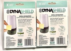 (2) Dyna Shield Mosquito Repellent Refill Pads New In Box