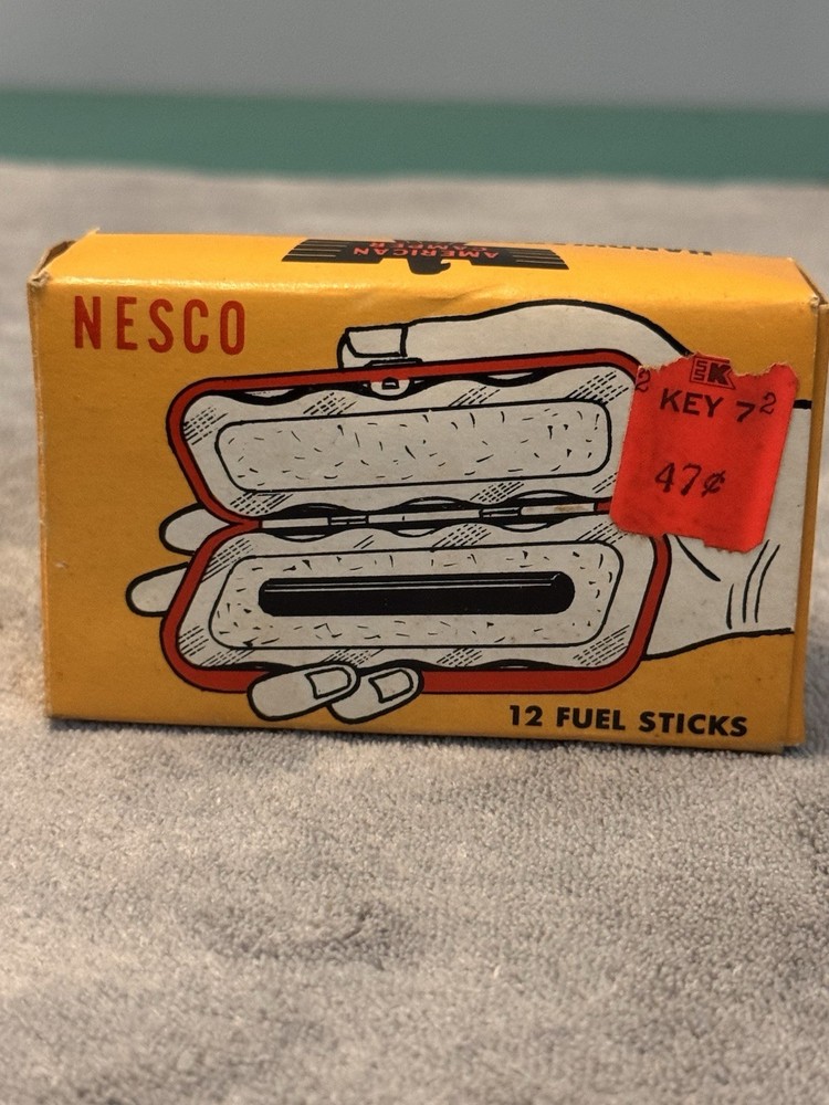 American Camper Solid Fuel Sticks 12 Pack Camping MPN OJ/53 new/old stock