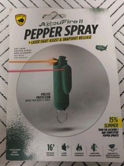 🥥 Guard Dog Accufire Pepper Spray + Laser Sight Assist🆕️LOT OF 2‼️