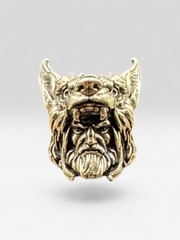 Dragon Viking Lanyard Bead Brass Color EDC Paracord Knife Charm Pendant