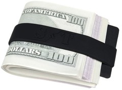 Money Bands (Set of 3) – for Large Amounts Thin, Black