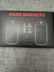 Electric Rechargeable Hand Warmers Portable Black 2 Pack Model A23
