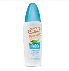 2 pk Cutter Skinsations Insect Repellent Aloe & Vit. E Clean Fresh Scent 7.5oz