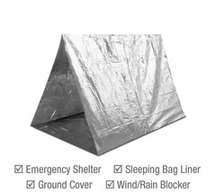 Emergency Blanket – 2 Pack – Thermal Solar Blanket By Sirius Survival
