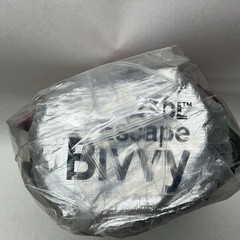 S.O.L. Heat Reflective Bivvy Emergency Blanket Mylar Green/Silver 8.1 oz