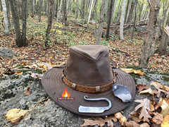 Hand Forged Colonial Style English Flint and Steel Firestarting Kit. Plus More