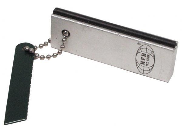 MFH Magnesium Fire Steel | Fire Starter Army | Aluminium