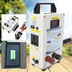 110V 150w Hand Crank Generator Emergency USB Charger Camping Outdoor SurvivalLED
