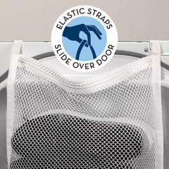 S&T INC. Sneaker Dryer Bag, Door Shoe Net with 15.5 inches, White