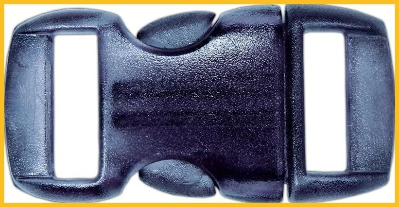 Paracord Planet 3/8″ Contoured Side Release Buckles Plastic 10-Pack DIY Crafts