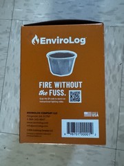 EnviroLog Wax Cup Firestarters 24 Pack 100% Recycled Wax Made in USA 30oz