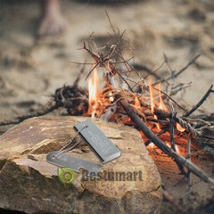 5x Magnesium Fire Starter Flint Ferro Striker Knife Camping Backpacking Survival