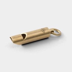 Traveler’s Factory Brass Whistle high-pitched sound