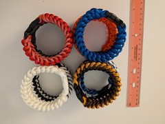 Paracord 550 Braclets – Variety Bundle 8 Different Braclets