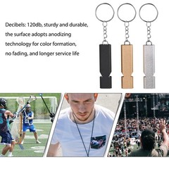 120db Outdoor Whistle Camping Hiking Emergency Survival Keychain Whistle Outdoor