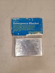 STANSPORT POLARSHIELD POLAR HEAT SHIELD EMERGENCY BLANKET WATERPROOF #sf12