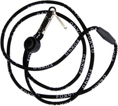Fox 40 Breakaway Lanyard, Black – 100-0001, Rubber
