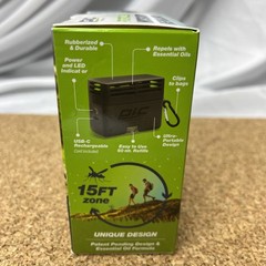 PIC Portable Mosquito Repeller Outdoor 15ft Zone Camping Patio New