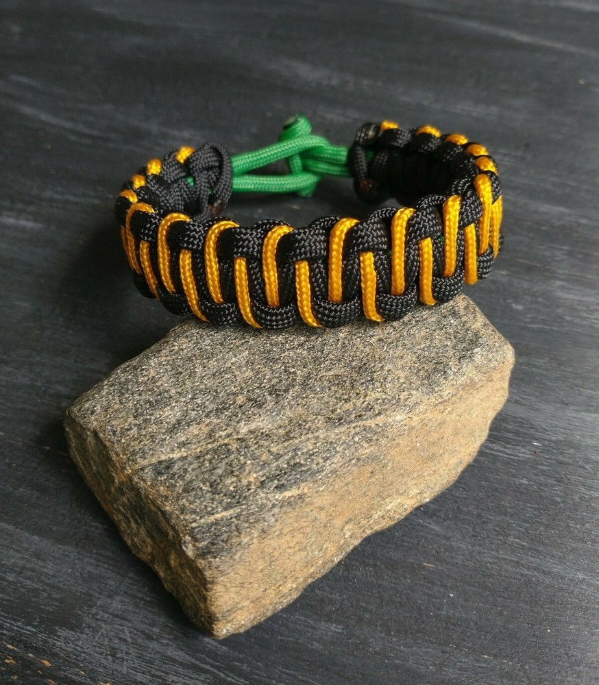 Handmade «Advanced Solomon» Paracord Bracelet for a 7 1/4″ Wrist