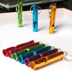 1Pc Metal Multifunction Whistle Mini Emergency Hiking E Survival Whistle O2Z4 BK