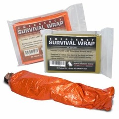 North American Rescue Emergency Survival Wrap – 60″Wx90″L Full Body Wrap