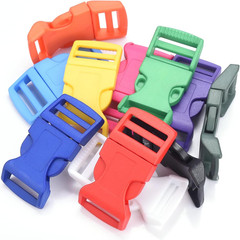 10Pack 1″(26Mm) Contoured Plastic Side Release Buckles, Paracord Buckles for Bac