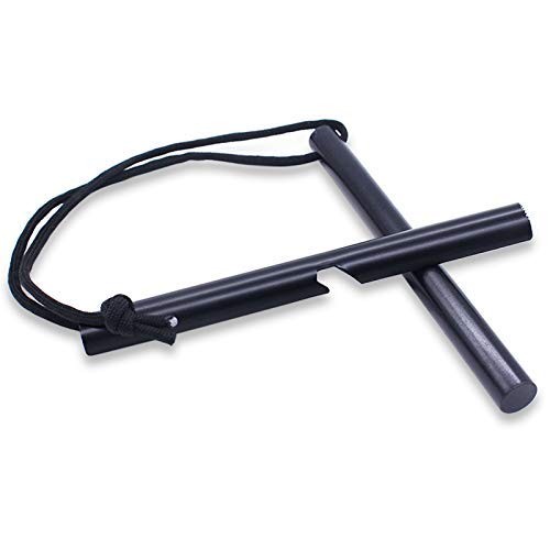 1/2 x 6 Inch Pocket Survival Flint Fire Starter Ferrocerium Ferro Rod with U …