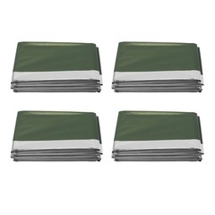 4 Pack Emergency Blanket Ultralight Reusable Emergency Emergency Deck1140