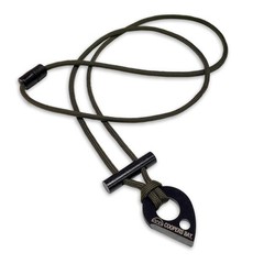 Emergency Fire Starter Necklace – Lightweight Mini Ferro Rod with Steel Claw Str