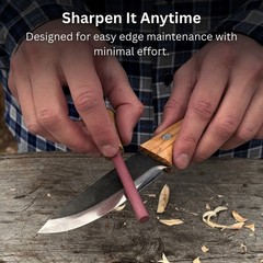 All in 1 Survival Bushcraft Camping Kit Axe Knife Saw Ferro Rod Sharpening Tool