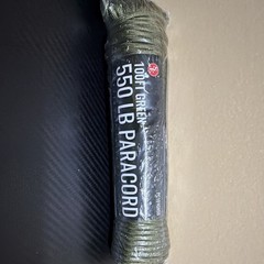 Survivor Series 550lb Paracord 2-Pack 100ft Ea 7-Strand Nylon 5/32″ B/G