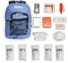 72-Hour Emergency Survival Backpack Kit for 1 Person | Wildfire, Earthquake, Tor