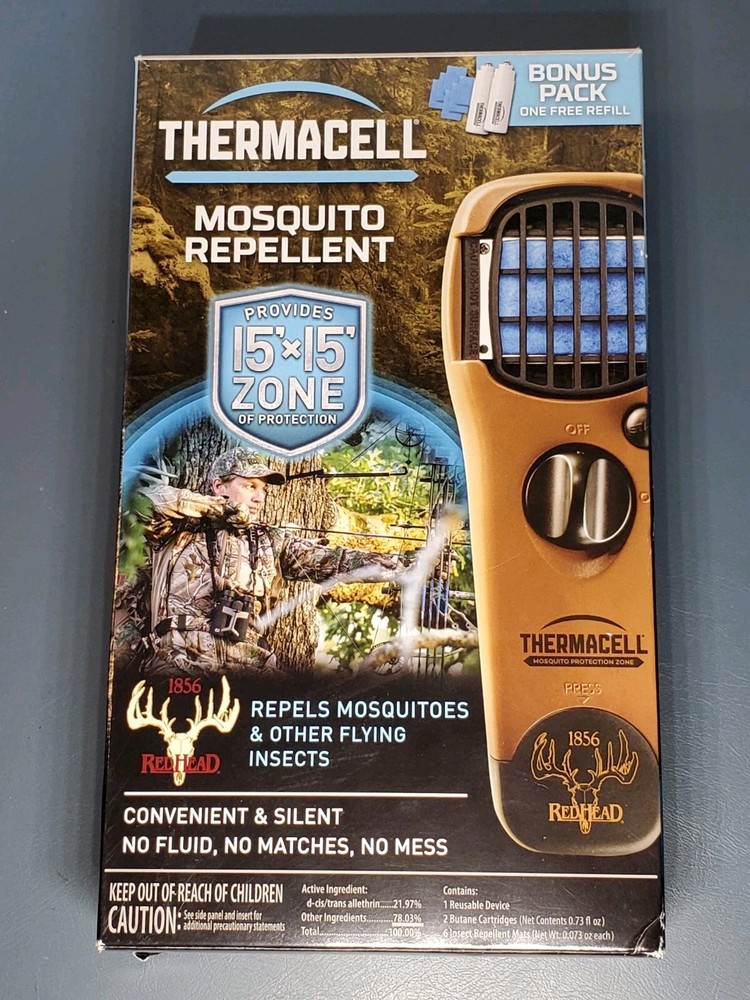 Thermacell Mosquito Repellent Appliance MR-RJ Outdoor Hunting Camping