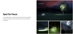Olight ArkPro 1500 Lumen EDC Flashlight with UV Light & Green Laser (Orange)